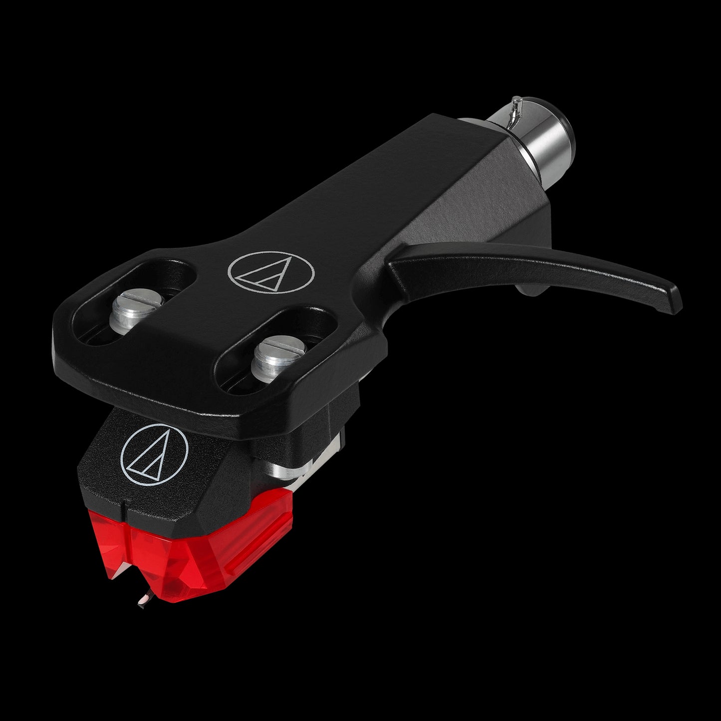 Audio-Technica AT-XP5/H Audiophile DJ Cartridge with elliptical stylus and carbon fiber-reinforced ABS cantilever.