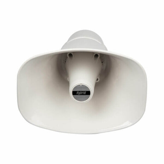 Adastra 100V Line Horn Speaker 30W with Adjustable Mounting Bracket in grey ABS material