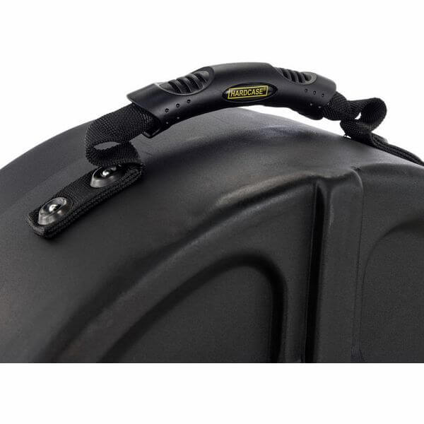 Image of a Hardcase 13 inch Snare Drum Case, designed for protecting and transporting snare drums.