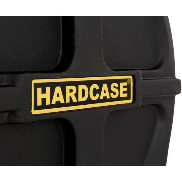 Image of a Hardcase 13 inch snare drum case, designed for protecting and transporting snare drums.