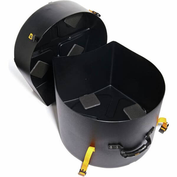 Image of a Hardcase 16 inch Floor Tom Drum Case, designed for protecting and transporting floor tom drums.