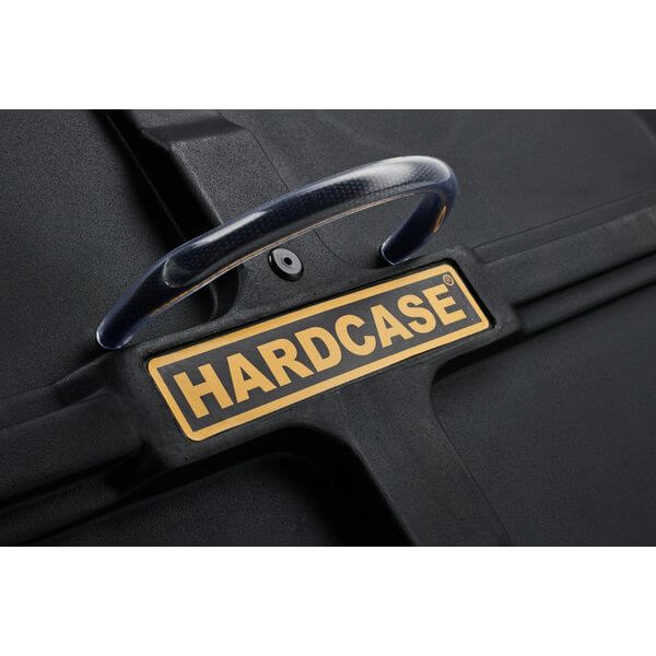 Image of a Hardcase 18-inch bass drum case designed for protection and transport of bass drums.