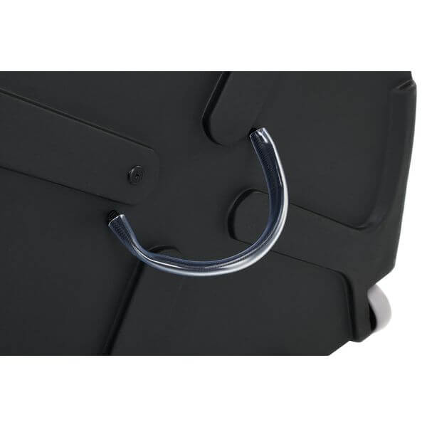 Image of a Hardcase 18 inch bass drum case, designed for protecting and transporting bass drums.