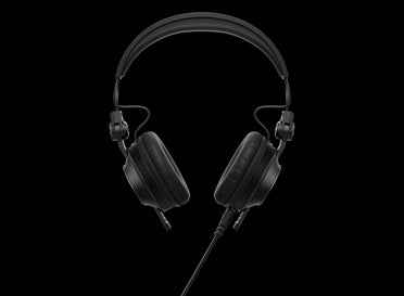 Pioneer HDJ-CX lightweight professional on-ear DJ headphones designed for absolute comfort, displayed from the front view.