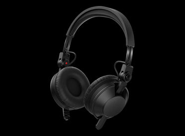 Pioneer HDJ-CX Lightweight Professional On-Ear DJ Headphones showcasing a sleek design for comfort and performance.