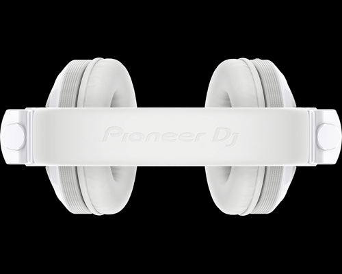 Pioneer HDJ-X5BT-W Wireless Over-Ear DJ Headphones in white color, featuring Bluetooth connectivity.