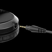 Pioneer HDJ-X5S high-quality over-ear DJ headphones in silver, designed for monitoring.