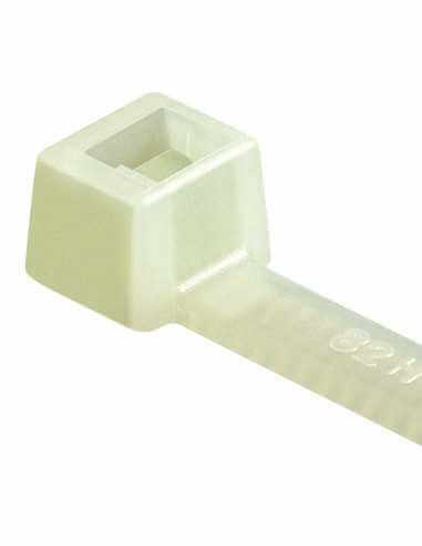 Hellermann Tyton Insulok cable tie, 198 x 4.7mm in natural color, sold in a pack of 100.