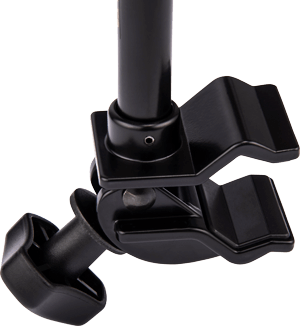 HERCULES STANDS DG137B Multi-Mount Microphone and Device Holder showcasing its versatile design and functionality.