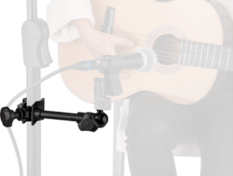 Image of the HERCULES STANDS DG137B Multi-Mount Microphone and Device Holder showcasing its design and functionality.