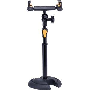 HERCULES STANDS DG207B Universal Smartphone Holder - Adjustable Mounting for Home and Studio