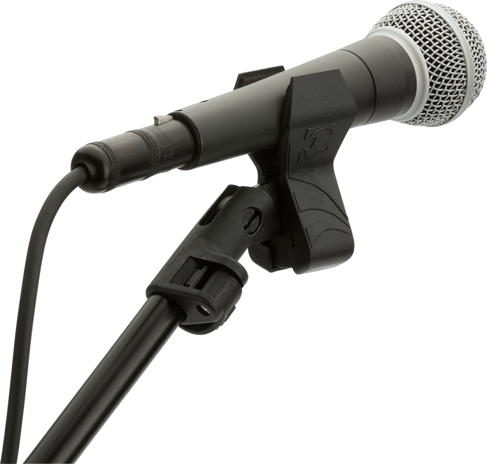 HERCULES STANDS MH100B EZ Microphone Clip, adjustable for 20-35mm microphones.