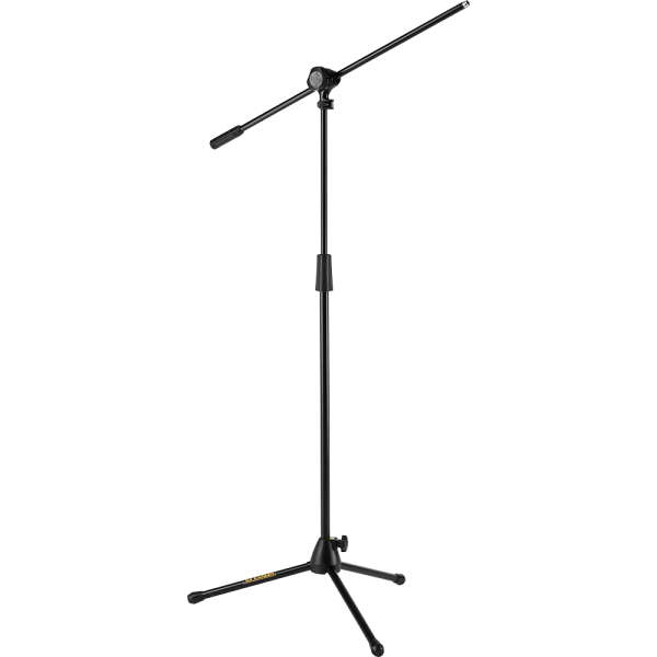 HERCULES STANDS MS432B Stage Series Quick Turn Tripod Microphone Stand with 2-in-1 Boom