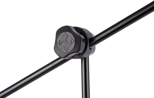 HERCULES MS434B Stage Series Quick Turn Tripod Microphone Stand with 2-Way Boom