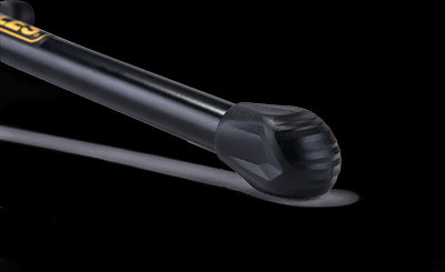 Hercules MS540B Kick Drum Mic Stand, designed for secure microphone placement during performances.