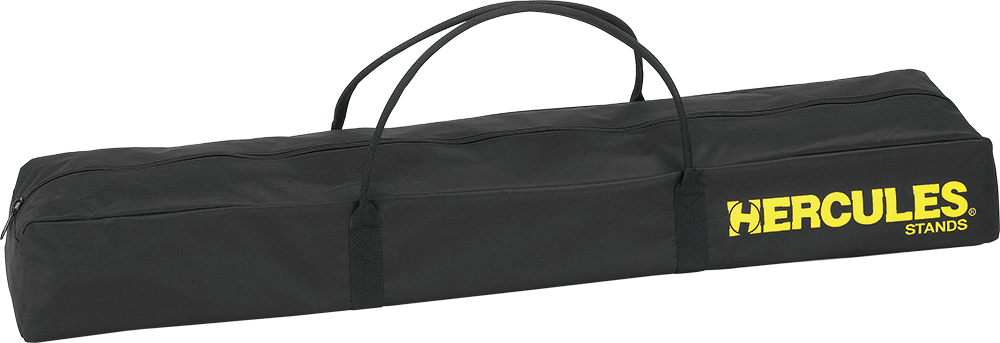HERCULES STANDS SS200BB Stage Series Speaker Stand Pack with Smart Adaptor and Carrying Bag, featuring a twin pack design.