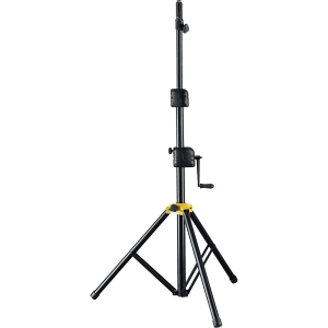 HERCULES STANDS SS410B AutoLock Speaker Stand with EZ Adaptor, showcasing its adjustable height and lightweight design.