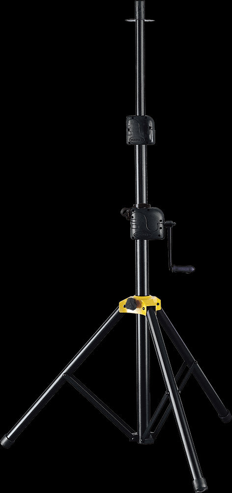 Hercules SS700B Gear Up Speaker Stand showcasing its design and features.