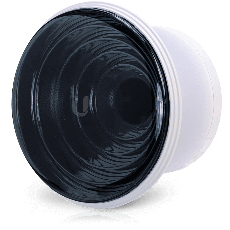 Image of the Ubiquiti UISP IsoStation AC 5GHz 14dBi Horn Radio, showcasing its design and features.