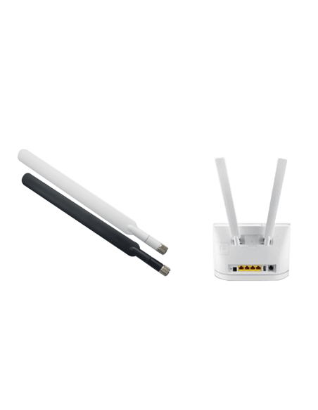 Acconet 5dBi Dipole Antenna designed for 698-2700MHz frequency range with SMA(M) connector.