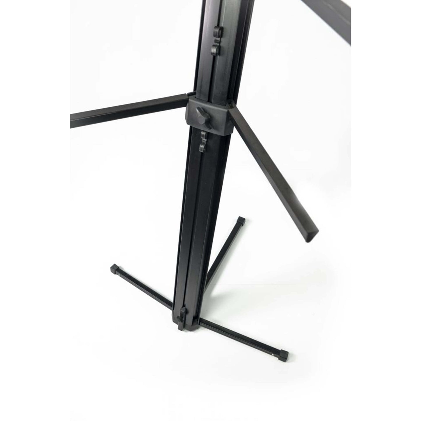 ATHLETIC Aluminium Keyboard Stand designed for heavy-duty use, supporting up to 50KG, showcasing its robust structure.