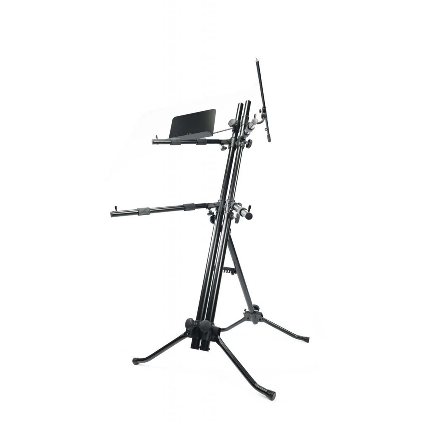 ATHLETIC Keyboard Stand 50KG, a bi-level adjustable stand designed for music and microphone use.