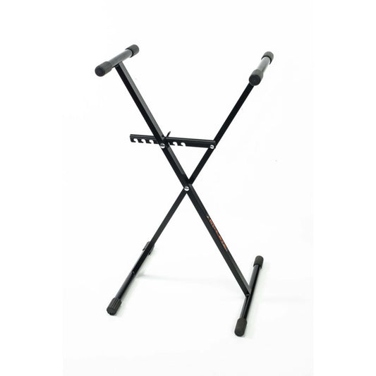 Athletic Keyboard Stand KB-6 with a 25KG load capacity, featuring a lightweight design and adjustable height.
