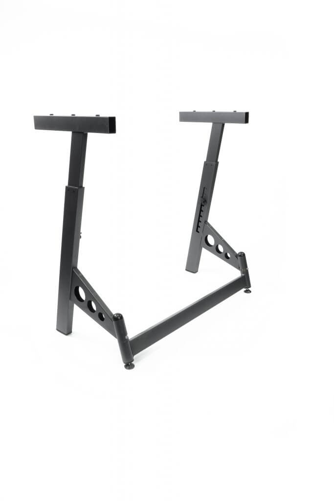 Professional adjustable keyboard stand designed to support up to 80kg, suitable for keyboards, microphones, and more.