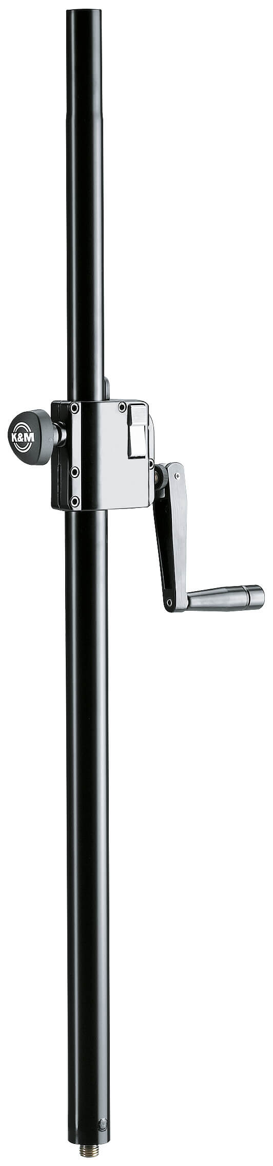 Konig & Meyer Distance rod with hand crank in black, model 21339