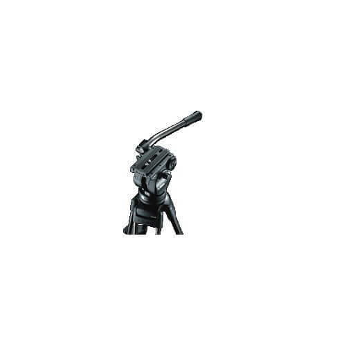 Libec LX5 Tripod with Pan and Tilt Fluid Head, Floor Spreader, and padded bag.