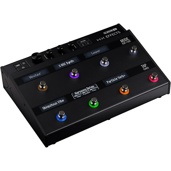 LINE 6 HX Effects Guitar Multi-Effects Floor Processor displayed on a white background.