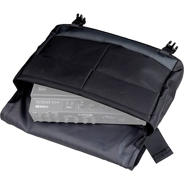 LINE 6 HX Messenger Bag designed for carrying HX family processors, featuring a sleek and functional design.