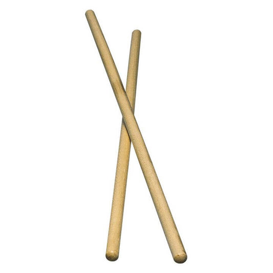 Image of LP Hickory Timbale Sticks with a diameter of 0.5 inches, showcasing their design and texture.