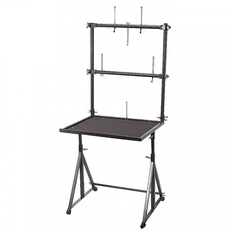 LP Percussion Table showcasing a sturdy design suitable for multi-instrument setups 1.