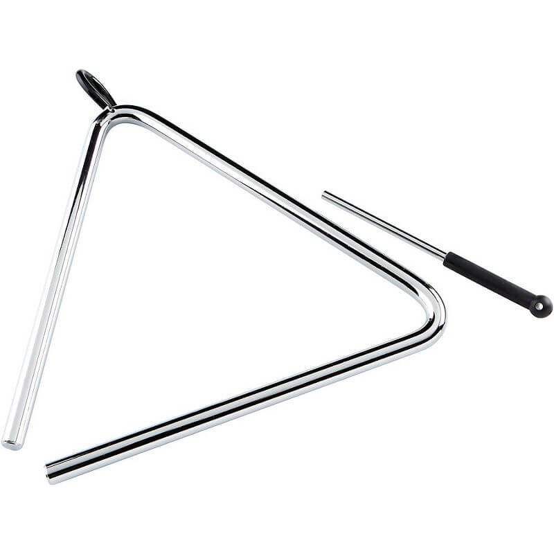 LP Aspire 10 inch Pro Triangle with Striker, a musical instrument accessory designed for percussion instruments.