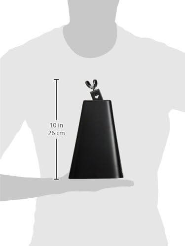 LP Aspire Rock Cowbell 8 inch, a metal percussion instrument used in various music genres.