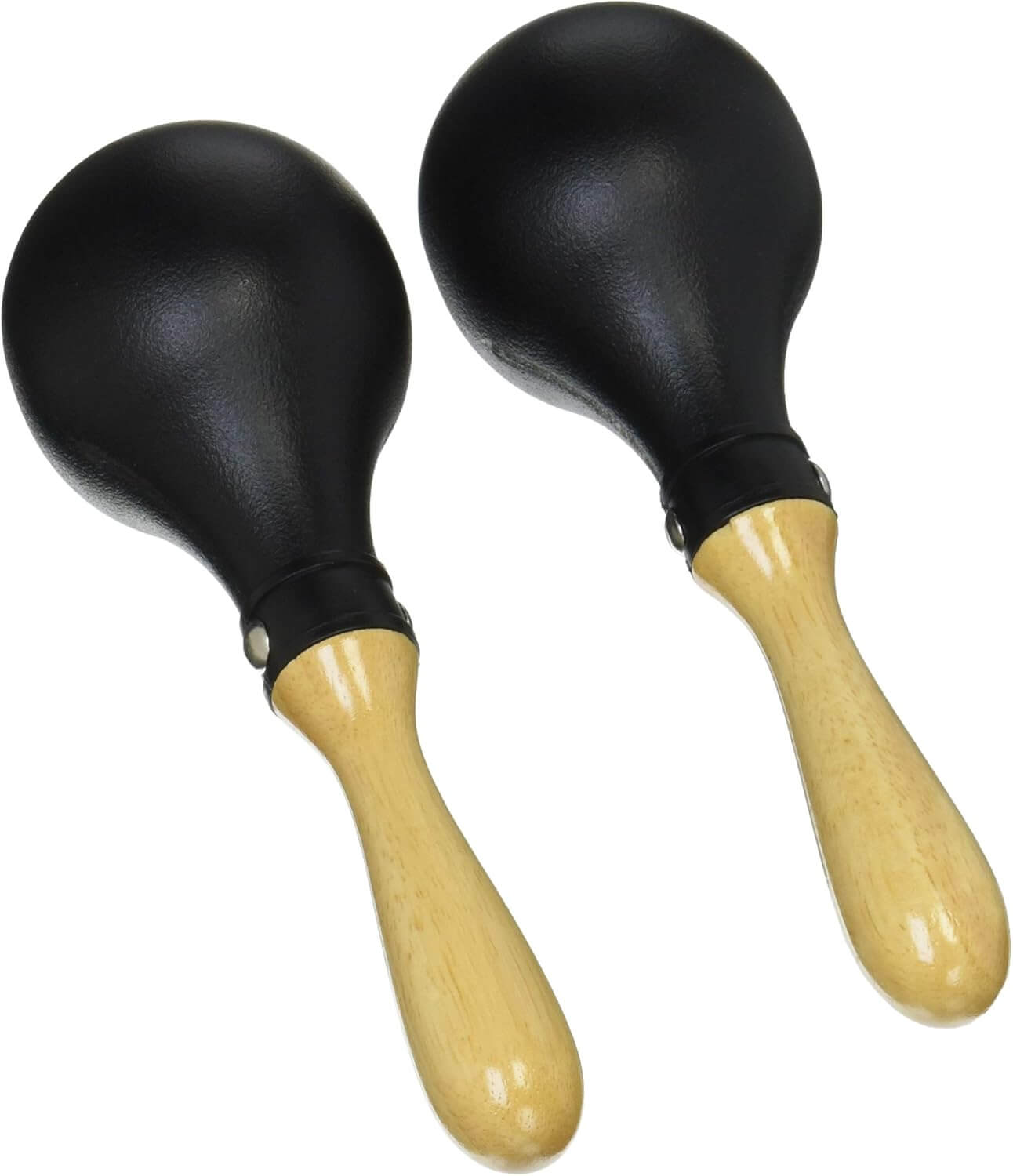 Image of LP Matador Mini Maracas in black color, showcasing their compact design and vibrant sound.