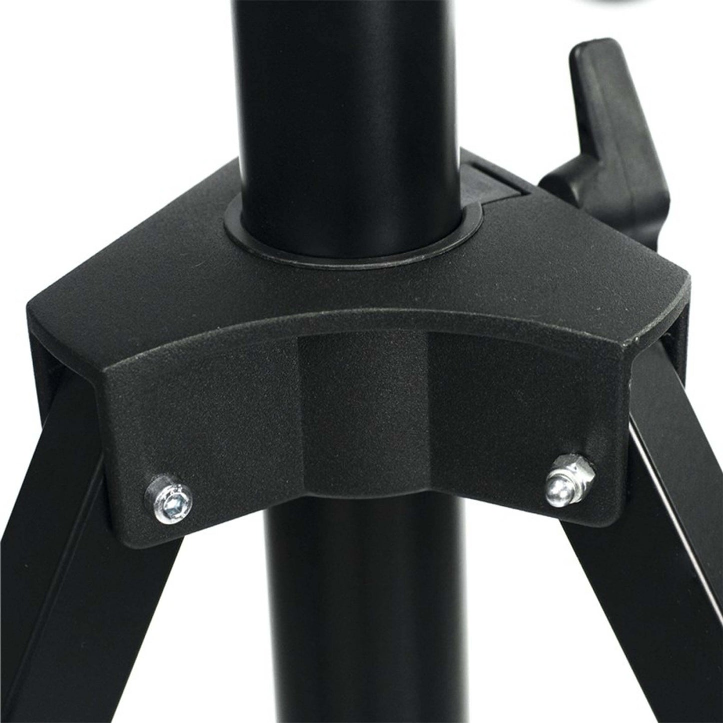 Athletic 80kg heavy-duty winch lighting stand displayed in a professional setting.