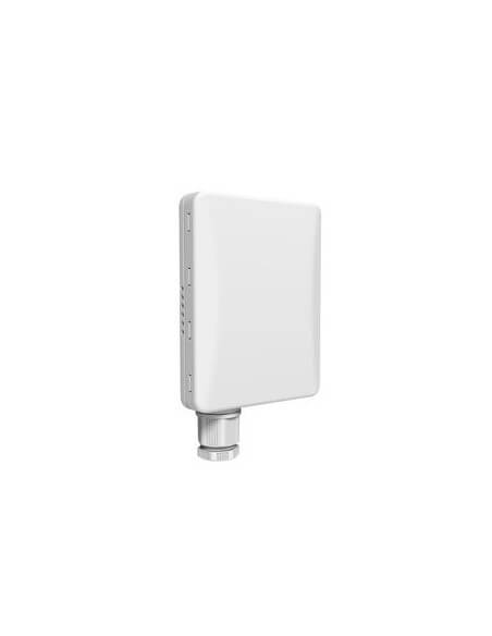 LigoWave DLB 5GHz AC CPE with a 15dBi integrated antenna, showcasing the product design and features.