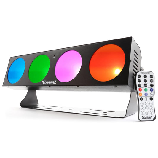 Front view of the Lucid 1.4 High Power COB LED Bar with 4x 10W COB LEDs and versatile control options