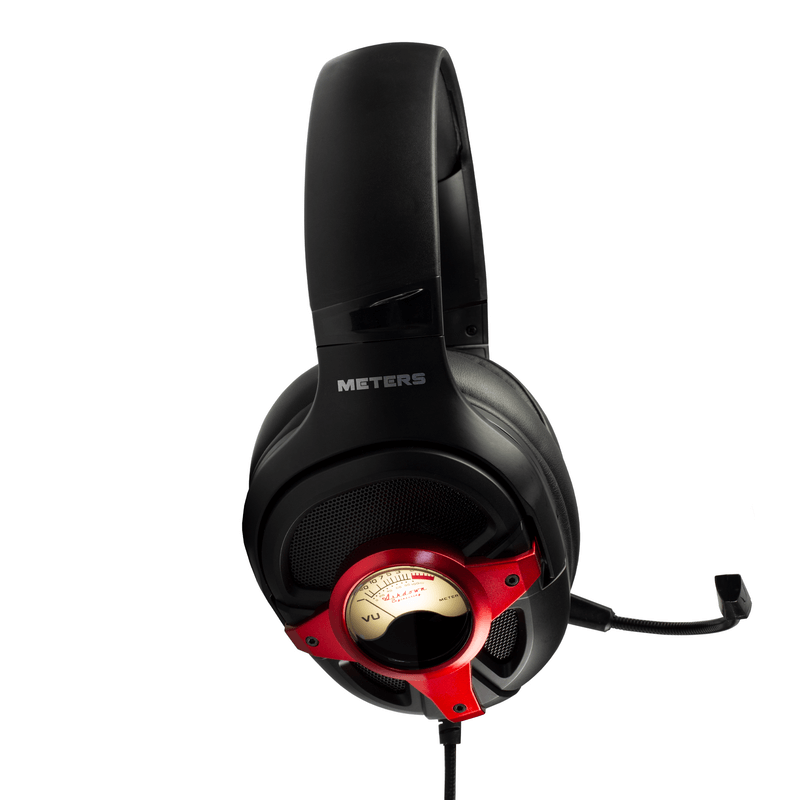 ASHDOWN M-LEVEL-UP-RED Gaming Headset featuring 7.1 virtual surround sound, designed for PC, PS4, and laptops.