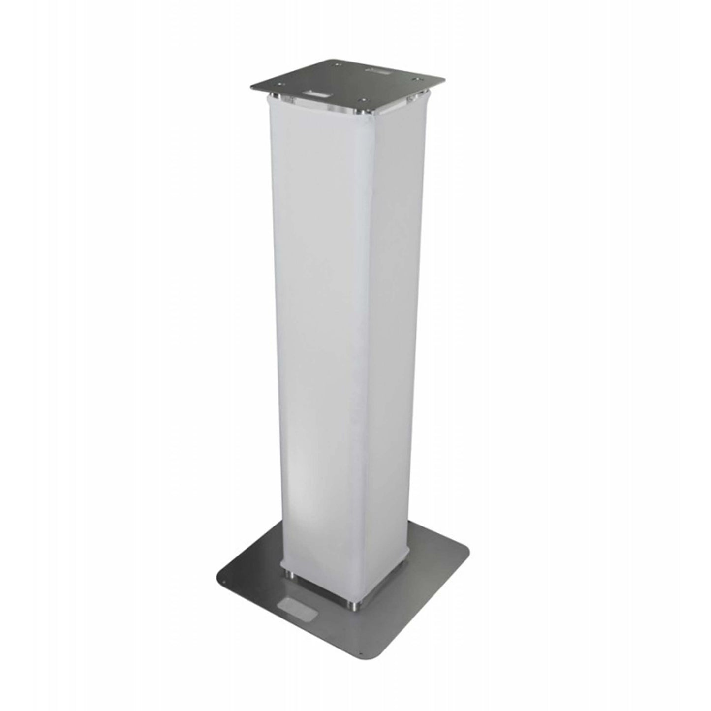 ALUSTAGE 1.5M Moving Head Lighting Tower featuring a durable aluminium structure and a flame retardant cover.