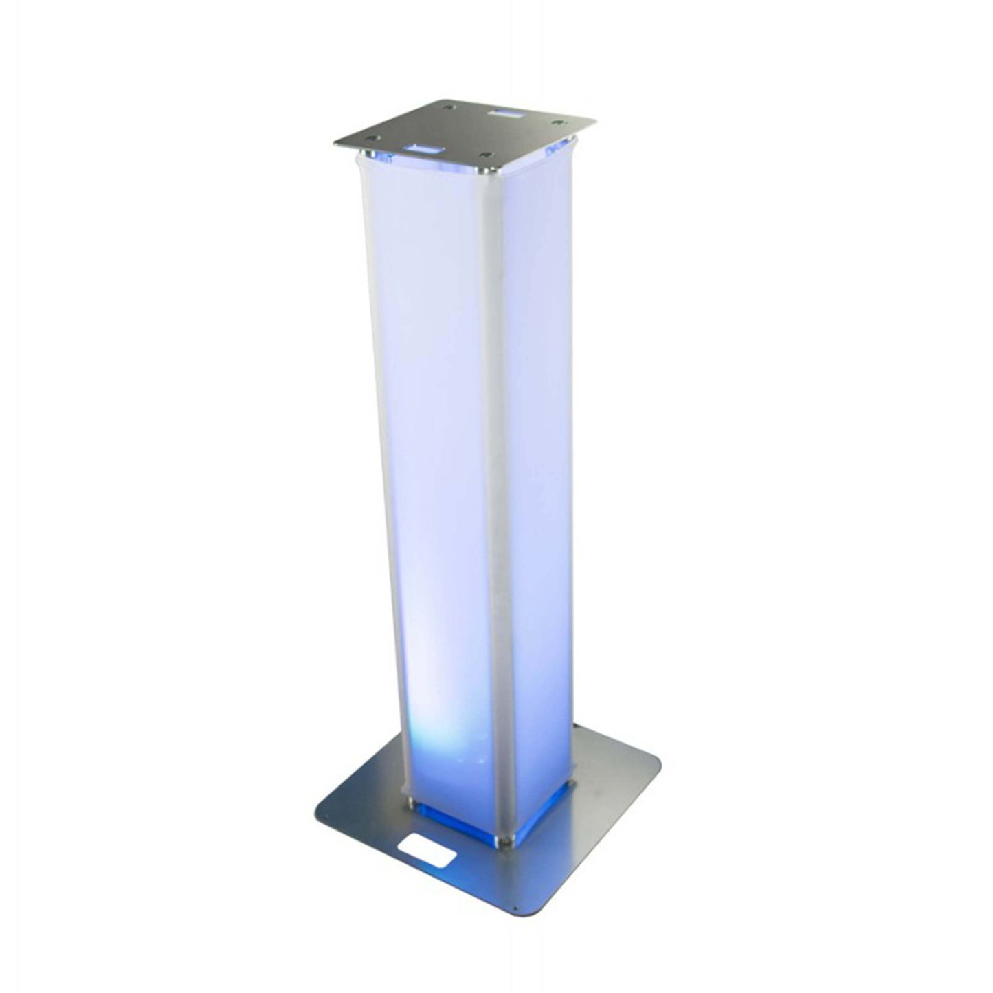 ALUSTAGE 1.5M Moving Head Lighting Tower showcasing its durable aluminium structure and flame retardant cover.