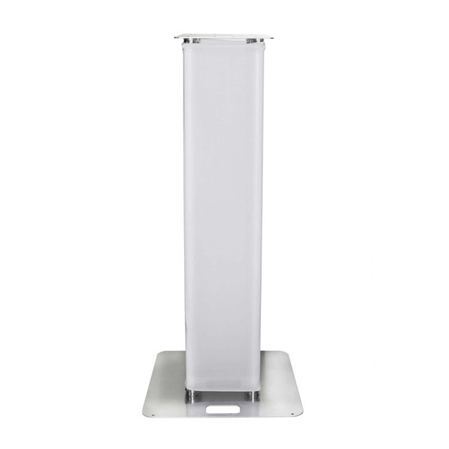 ALUSTAGE 1.5M Moving Head Lighting Tower showcasing its durable aluminium structure and flame retardant cover.