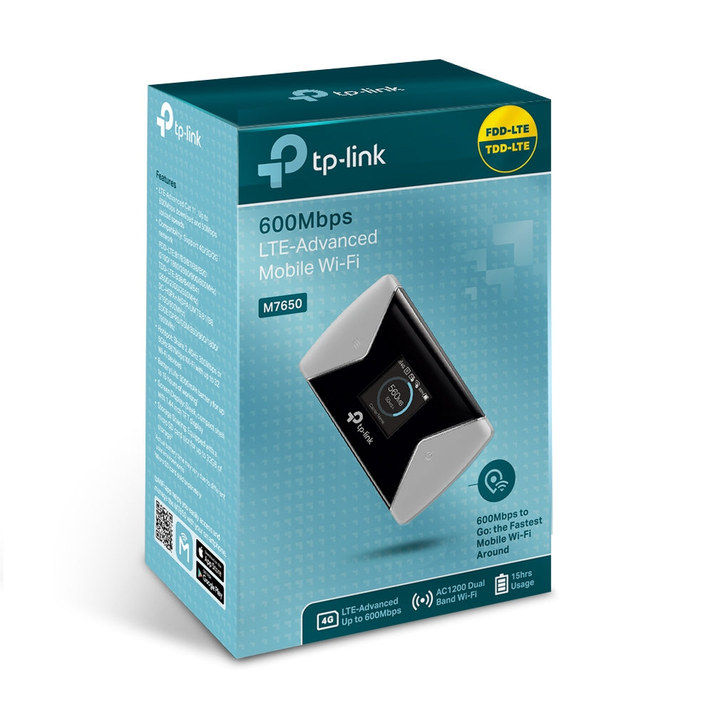 TP-Link M7650 600Mbps 4G LTE Mobile Router