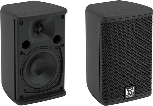 Martin Audio ADORN A40TB 4-inch compact passive 2-way installation speaker in black, featuring 40W RMS and 109dB max SPL.