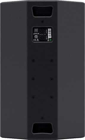 Martin Audio BLACKLINE X15 is a 15-inch passive two-way speaker with 400W RMS power and a maximum SPL of 131dB, shown from the back.