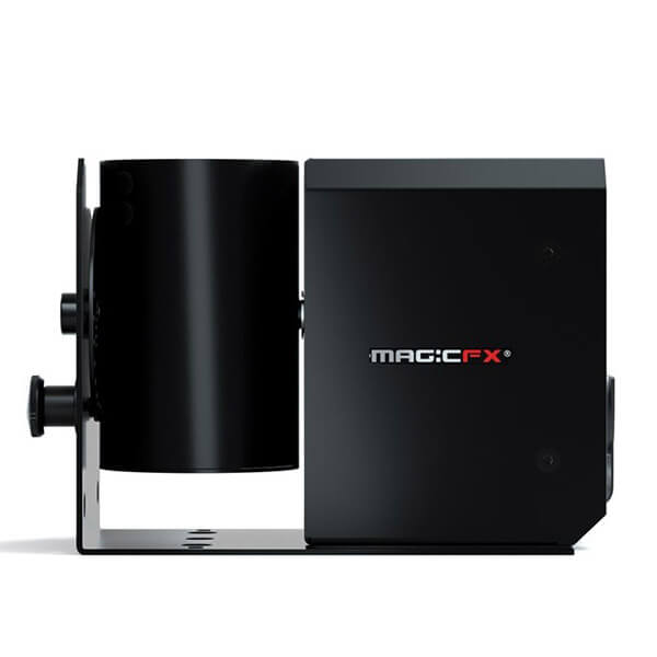Image of the MAGICFX® POWERSHOT II, an electric confetti and streamer shot unit, showcasing its design and features.