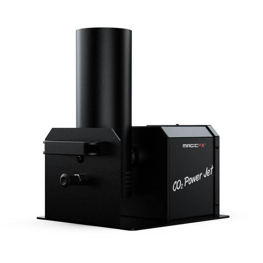 MAGICFX® CO2 POWER JET, a high-performance CO2 jet designed for creating spectacular stage effects.