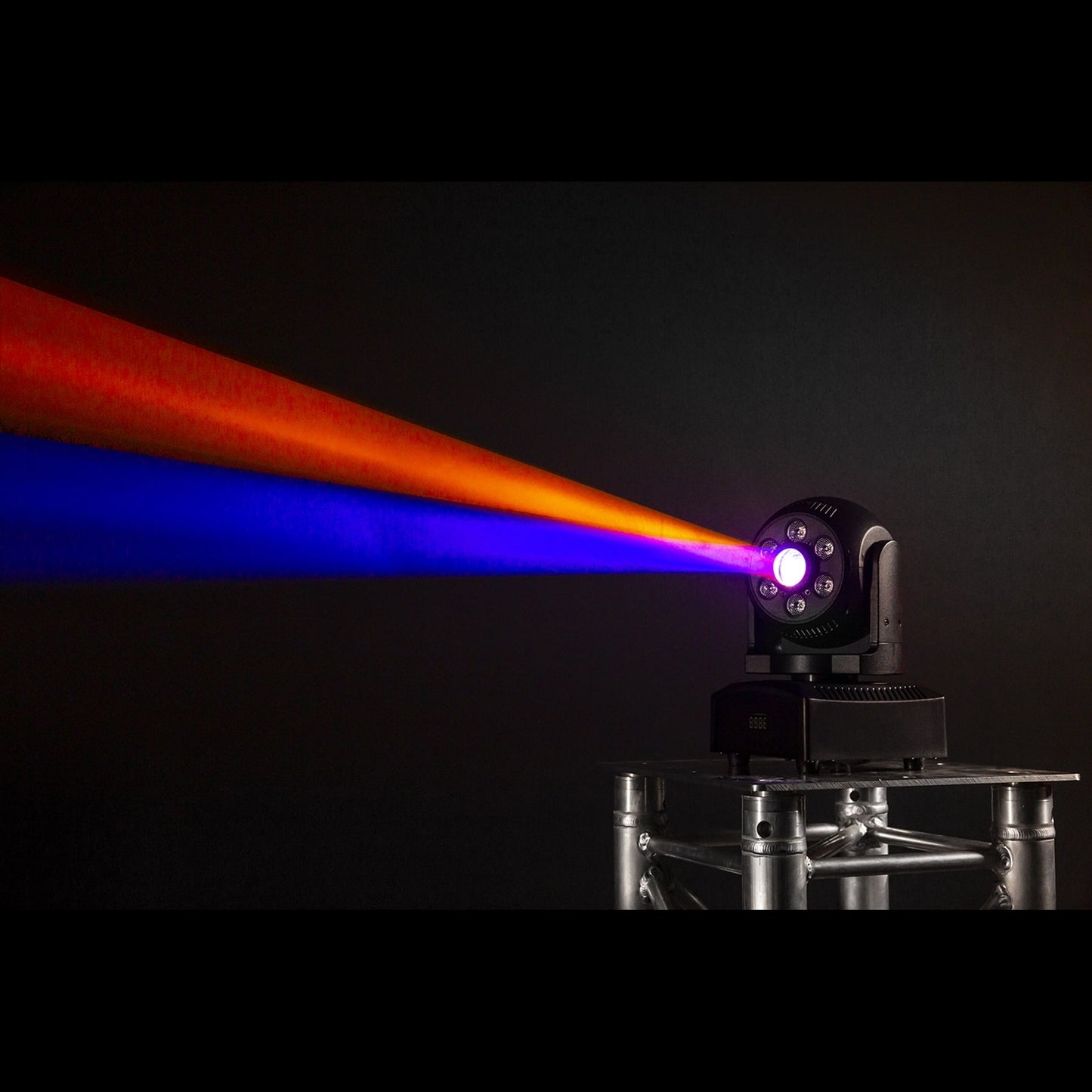 Effects view of the MHL75 LED Spot/Wash Moving Head with 30W white LED and 6x 8W RGBW wash LEDs 3.